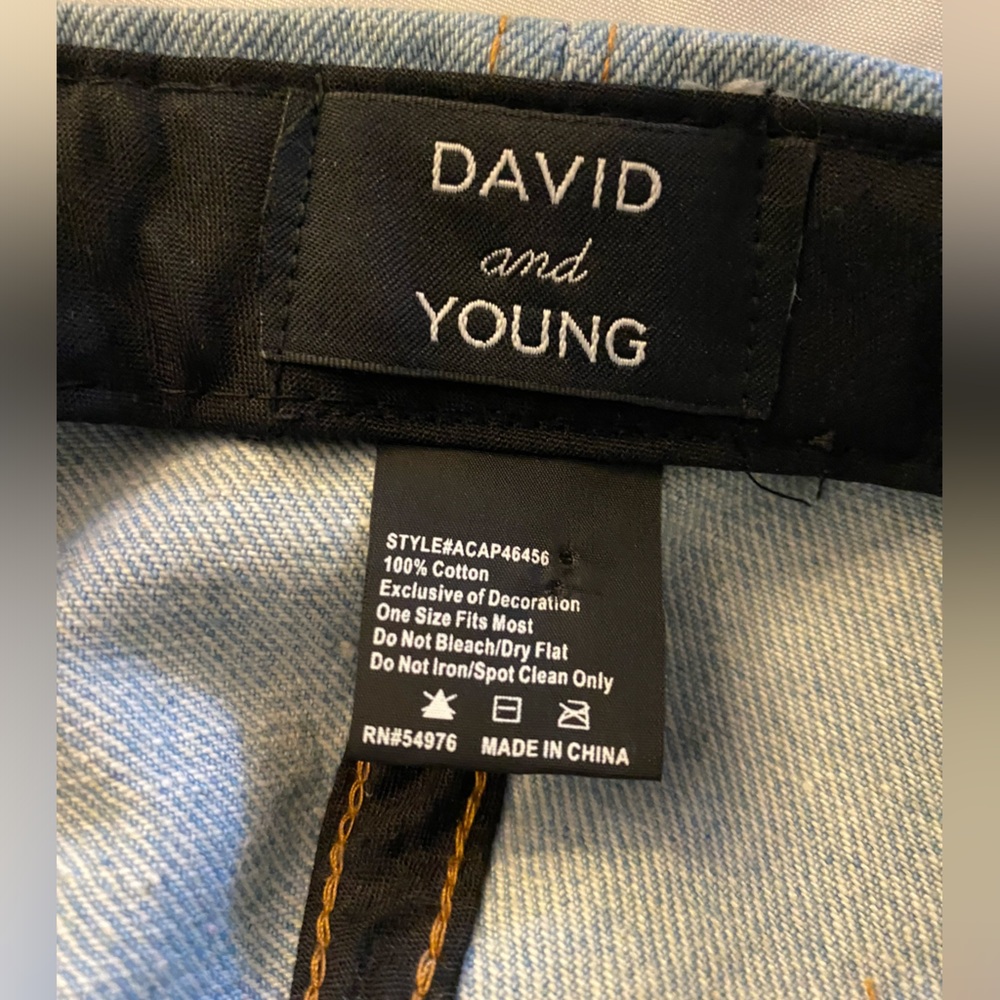 NWOT David & Young Co Patriotic Adjustable Hat - Picture 10 of 10